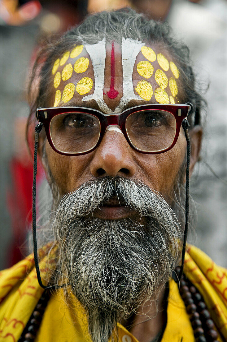 Holy Nepalese man