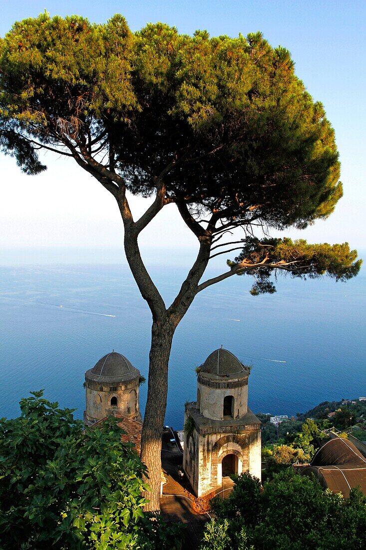 Europe, Italy, Almafitan coast, Rufolo palace