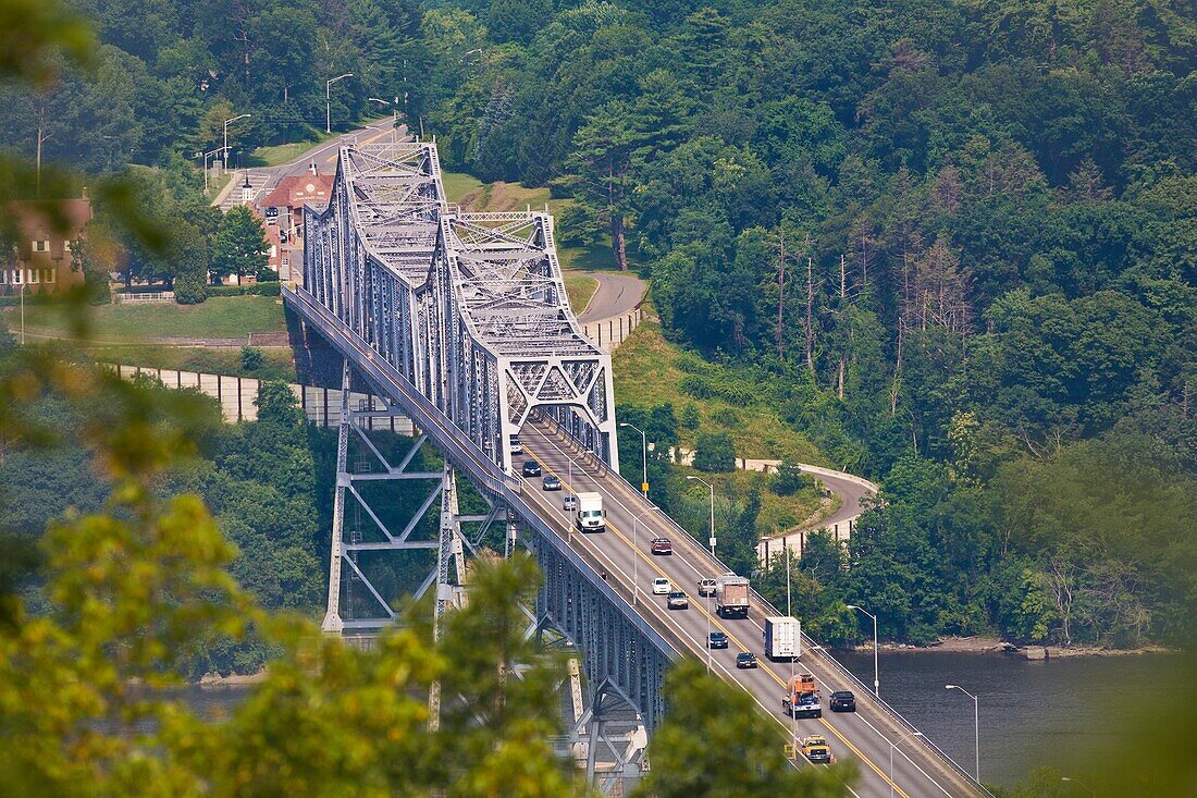 Rip Van Winkle Bridge is a cantilever bridge over the Hudson River between Hudson and Catskill in New York State