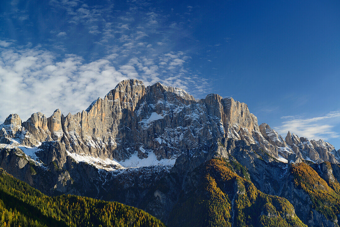 Civetta mit Nordwestwand, Dolomiten, UNESCO Welterbe Dolomiten, Venezien, Venetien, Italien