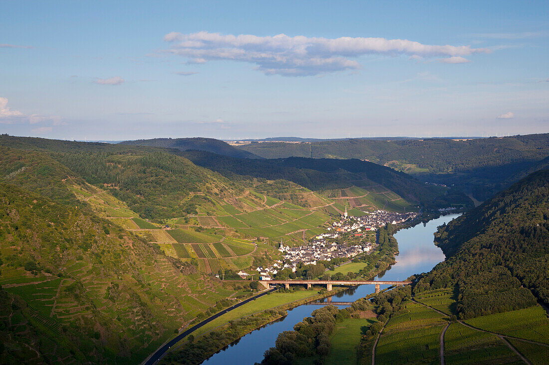 Ediger-Eller, Mosel river, Rhineland-Palatinate, Germany