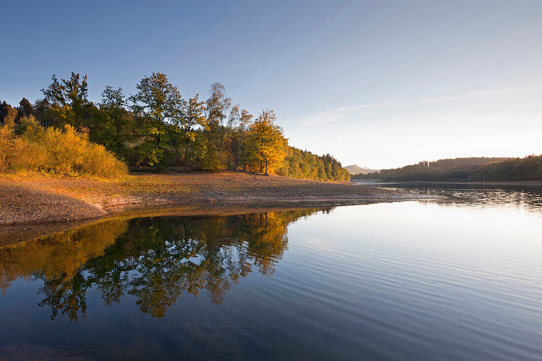 Sorpesee, bei Sundern, Sauerland, Nordrhein-Westfalen, Deutschland