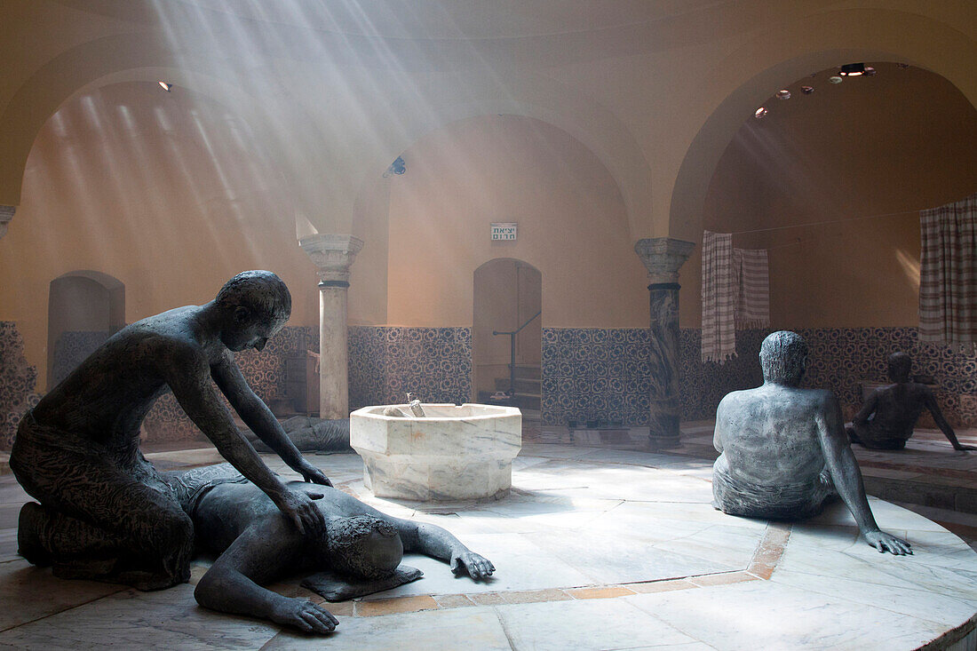 El Pacha Hammam (Turkish Bath) Converted Into A Museum, The Old City Of Saint-Jean D’Acre, Acre, Akko, Israel