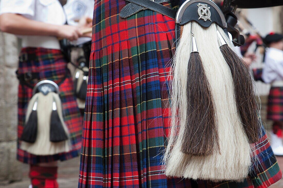 Scotland,Edinburgh,The Royal Mile,Kilt and Sporran