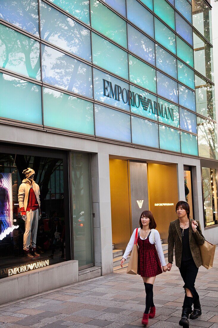 Japan,Tokyo,Omotesando,Emporio Armani Store,Architect Takao Ando