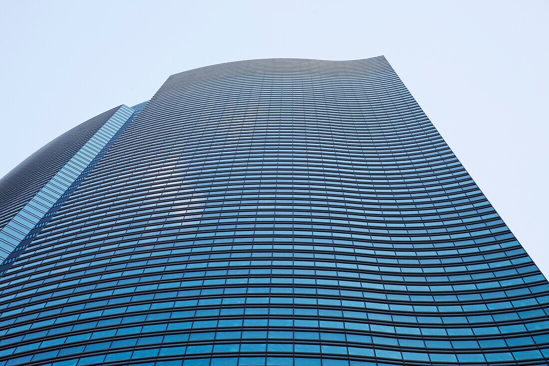 Japan,Tokyo,Shiodome,Skyscrapers