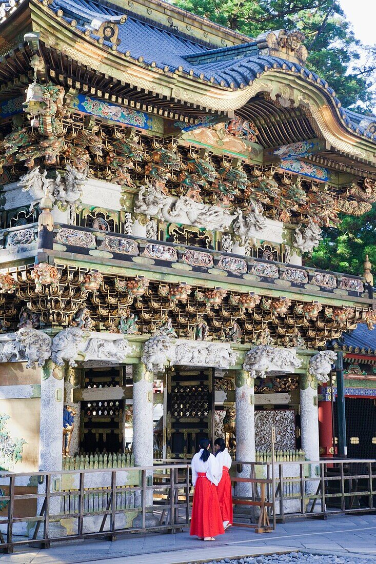 Japan,Nikko,Toshogu Shrine,Yomeimon Gate