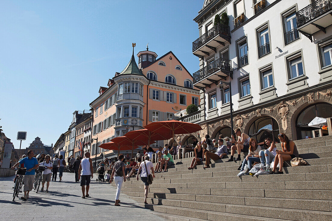 Kanzleistrasse Konstanz, Bodensee, Baden-Württemberg, Deutschland