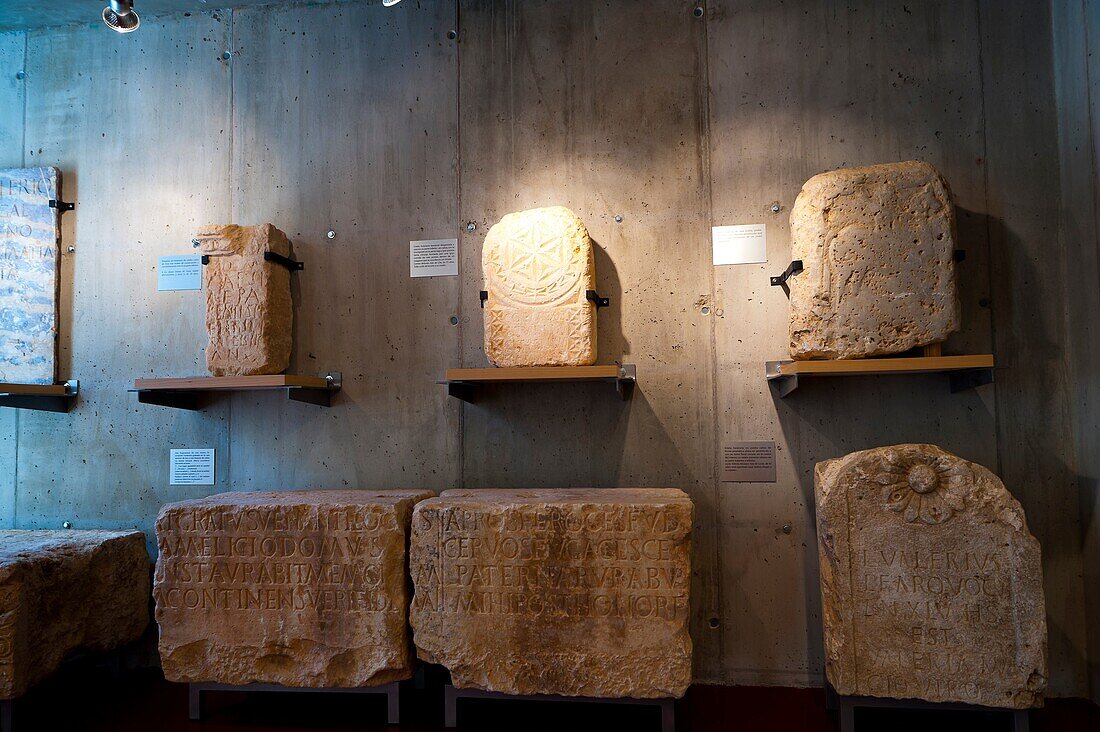 Museum of the archaeological site of Clunia Sulpicia, Burgos, Castilla y Leon, Spain, Europe