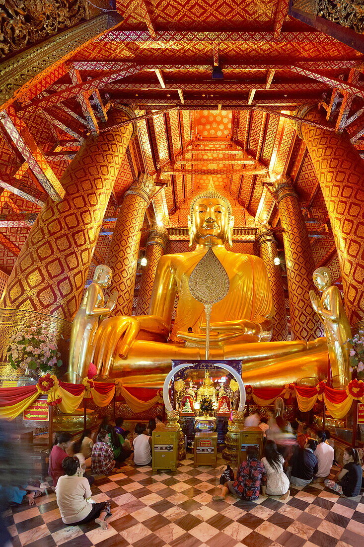 Thailand, Ayutthaya, Wat Phanan Cheong Temple