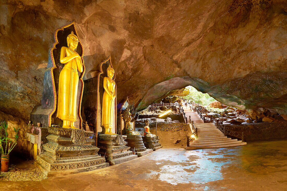 Thailand, Phang Nga Province, Wat Suwan Kuha Cave Temple