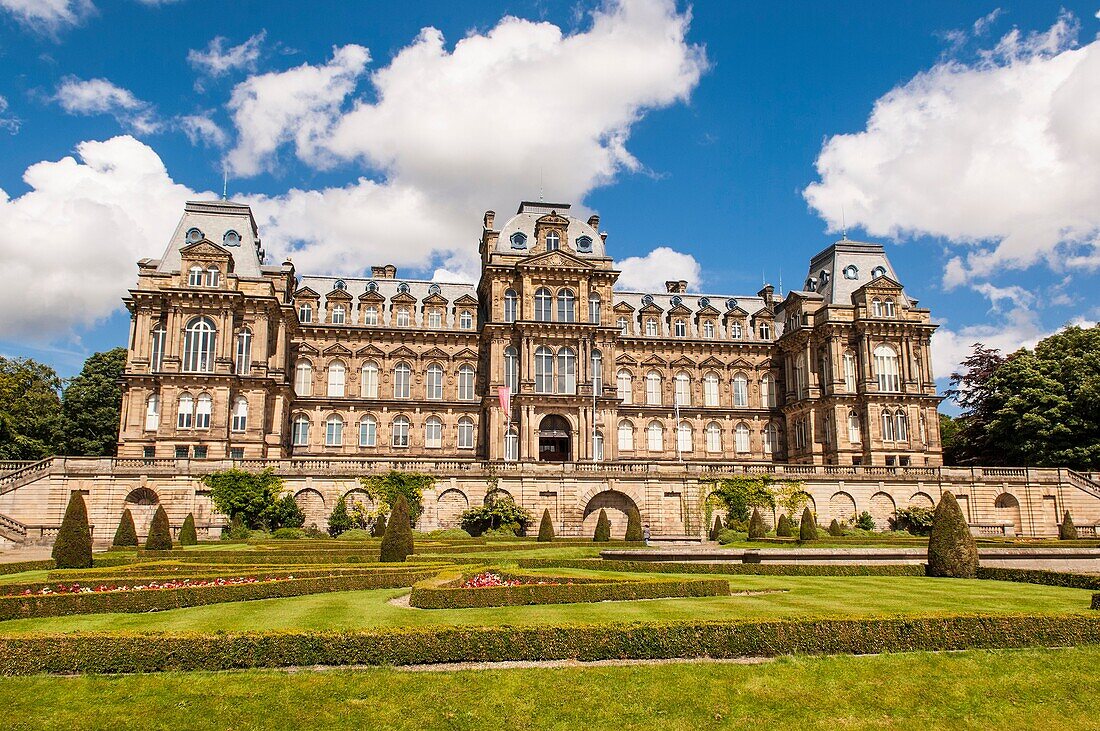 The Bowes Museum in Barnard Castle , County Durham , England , Britain , Uk