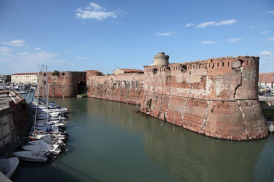 Italy, Tuscany, Livorno, Old Fortress