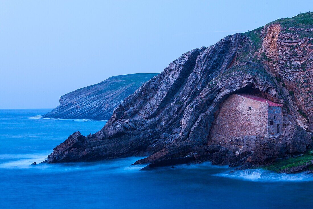 Santa Justa beach, Ubiarco, Bay of Biscay, Cantabria, Spain, Europe