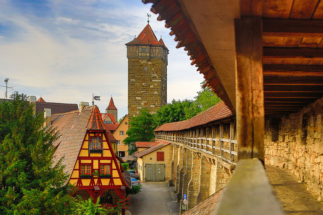 Germany, Europe, travel, Rothenburg, Romantic Road, Alte Schmiede, architecture, Bavaria, house, road, romantic, skyline, symbol, tower, traditional, Medieval, tower, Walls,. Germany, Europe, travel, Rothenburg, Romantic Road, Alte Schmiede, architecture,