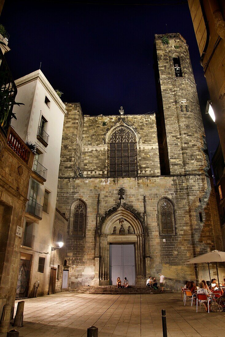 Church of Sants Just i Pastor  Thirteenth to fifteenth century  Gothic quarter  Barcelona, Catalonia, Spain