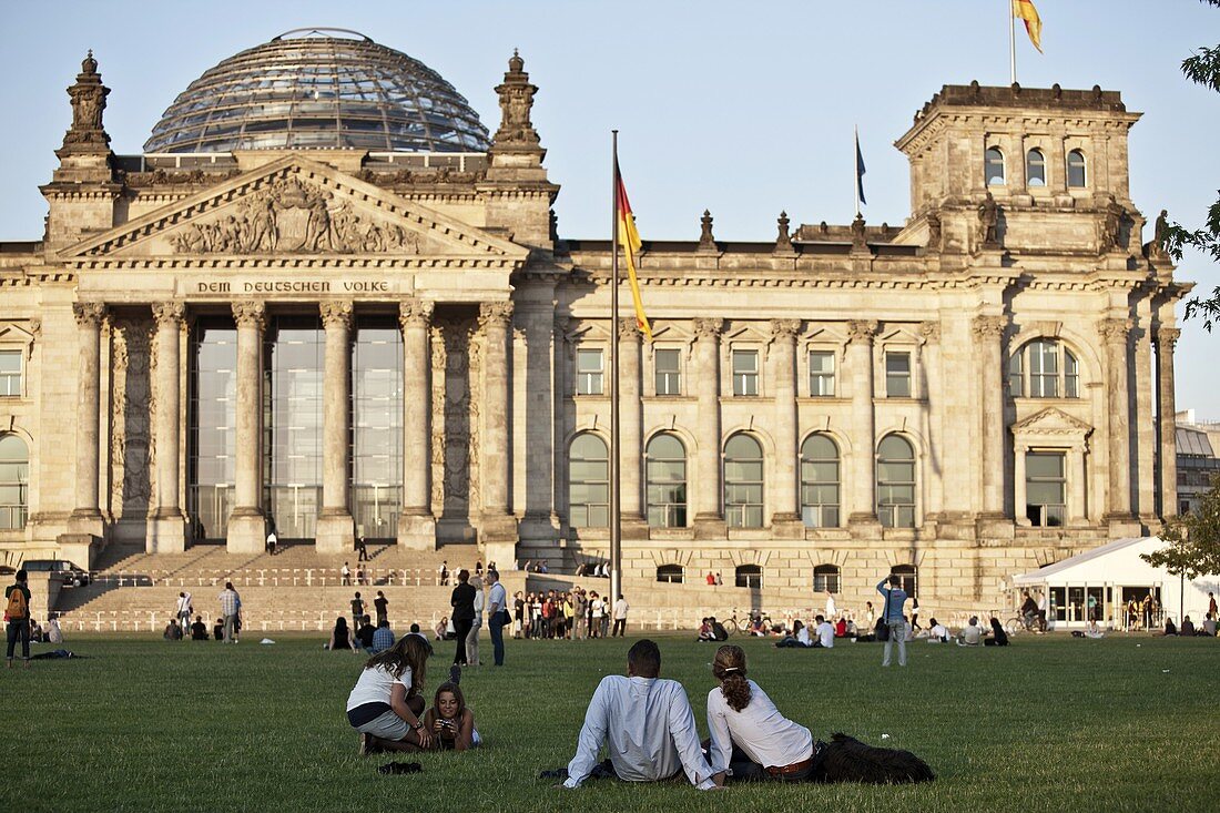 Germany, Berlin, Reichstag, Parliament