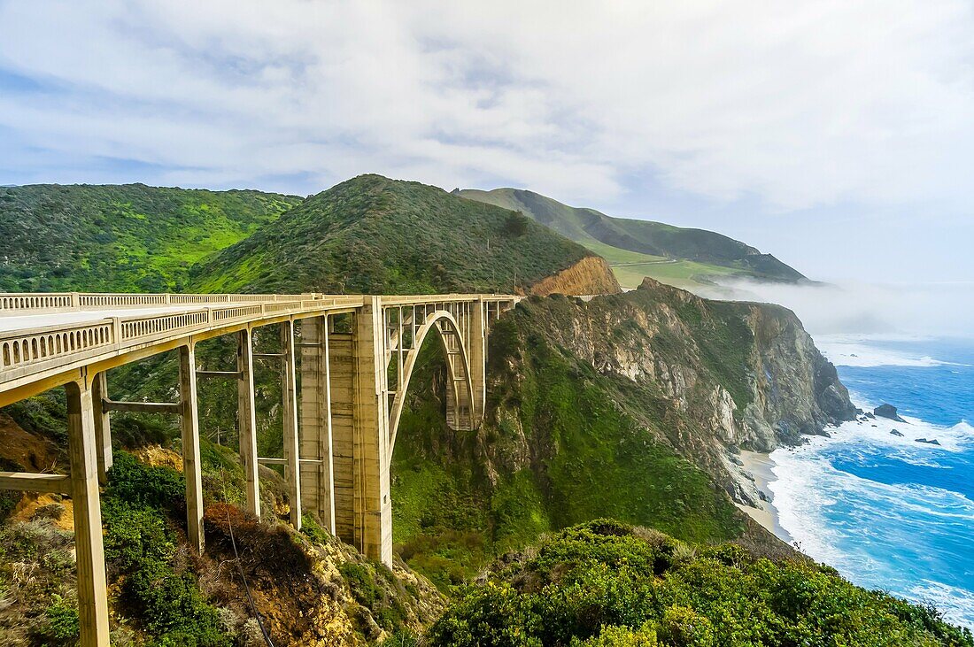 Bixby Bridge, Monterey County, California USA