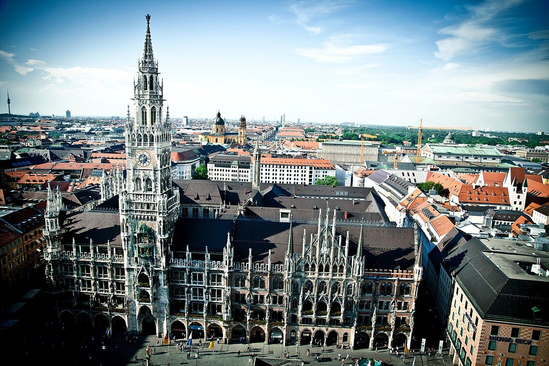 Neues Rathaus, New City Hall, Munich, Bavaria, Germany, Europe