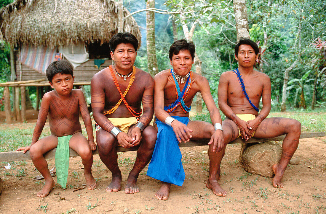 Embera Indians, Soberania National Park, Panama