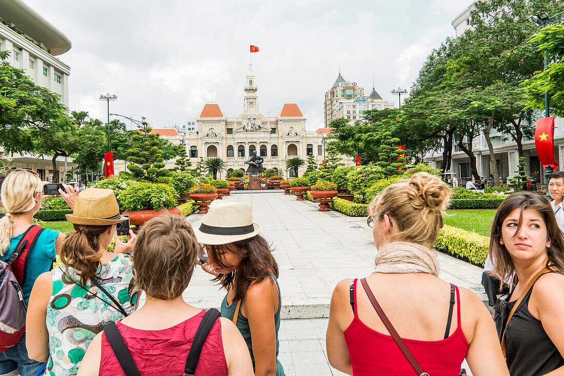 Rathaus von Saigon, Südvietnam, Vietnam, Asien