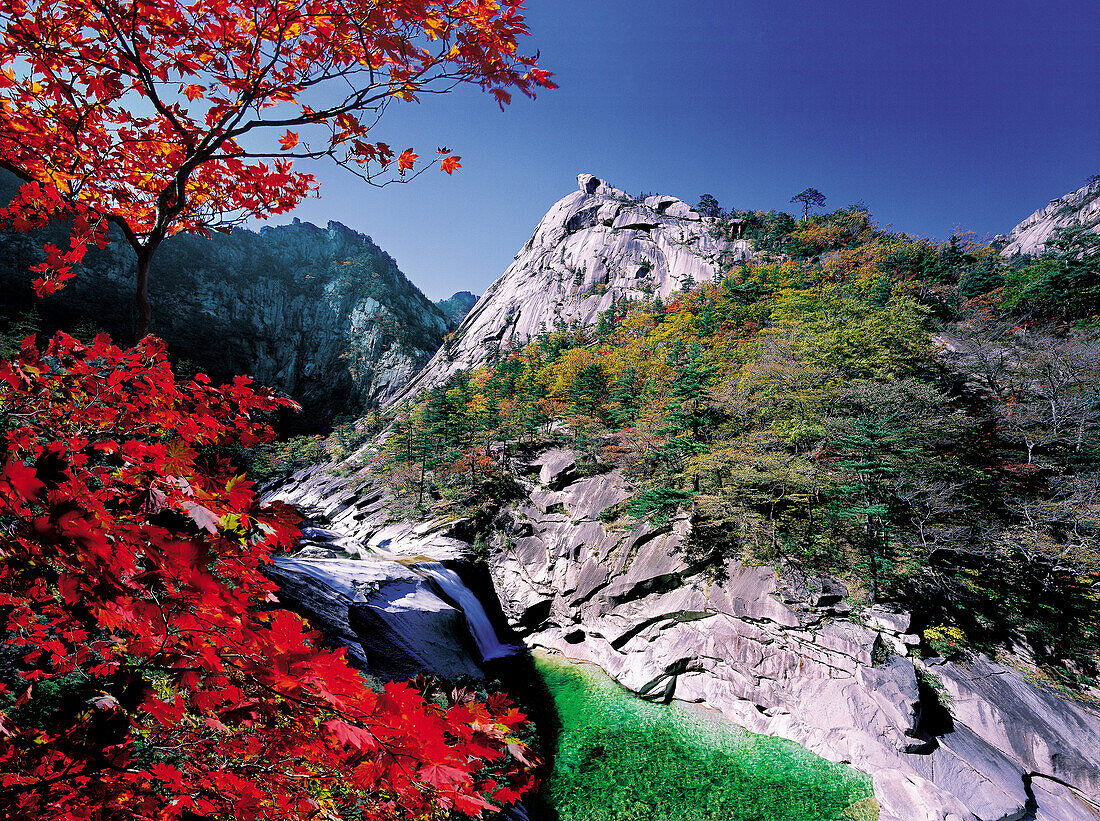 Geumgang Mountains, guryongstream