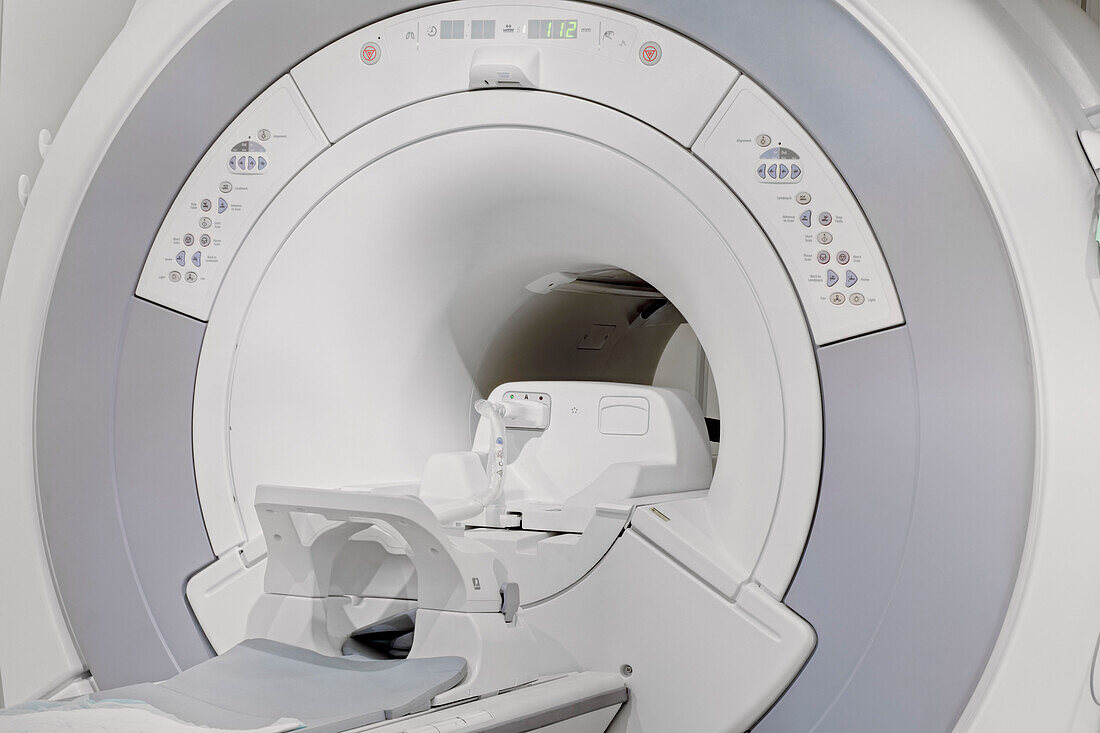 Medical Diagnostics Center, A Magnetic Resonance Imaging (MRI) tomograph scanner, Medical imaging equipment
