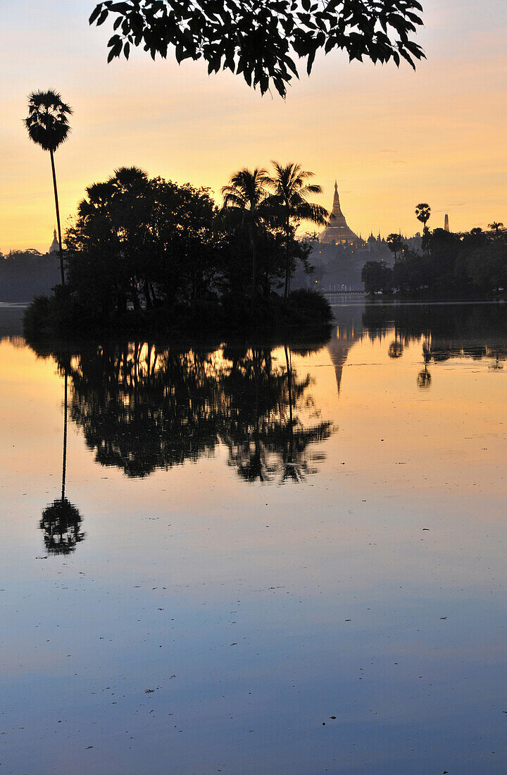 Sule Pagode, Yangon, Myanmar, Burma, Asien