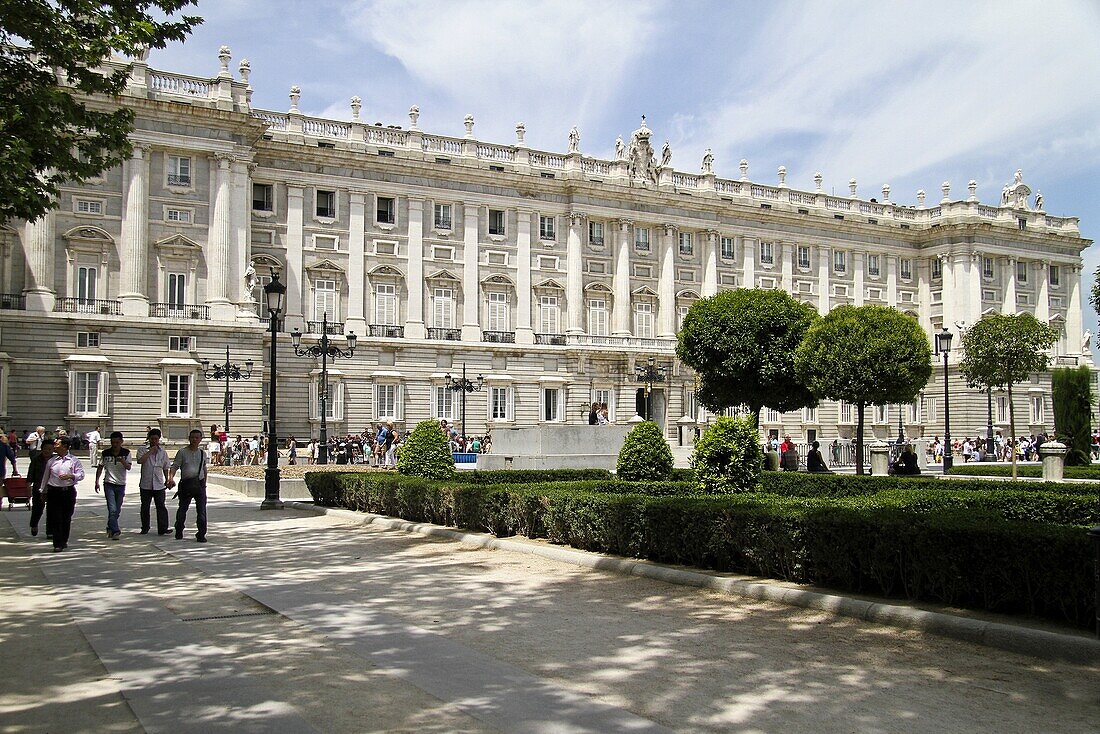 Palacio Real  The Royal Palace Madrid, Spain