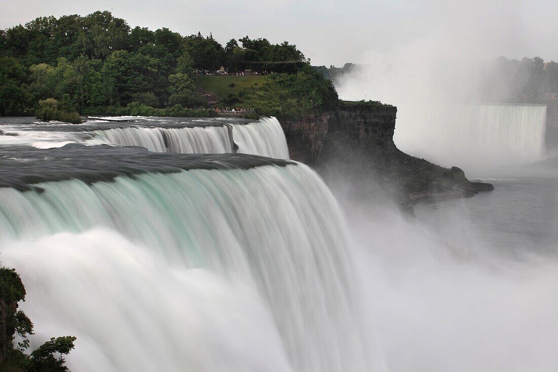 Niagara Falls within Niagara State Park, NY, US