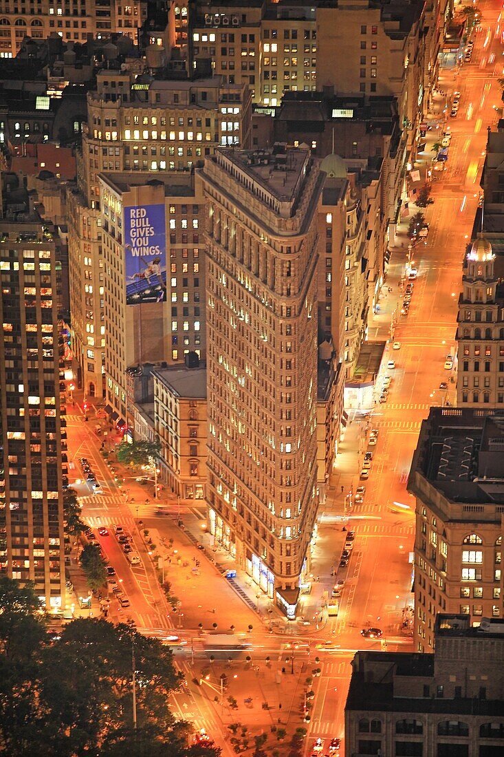 View of buildings and Flatiron building