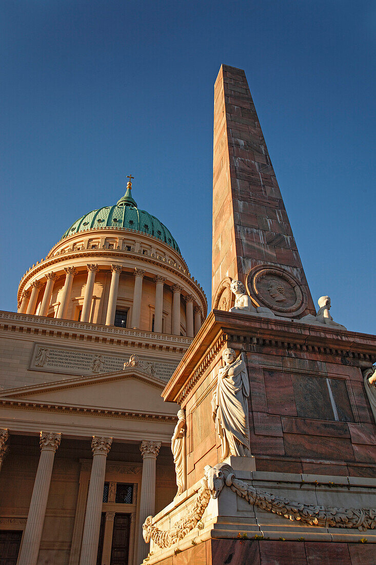 St Nikolai Kirche mit Stella, Potsdam, Brandenburg, Deutschland