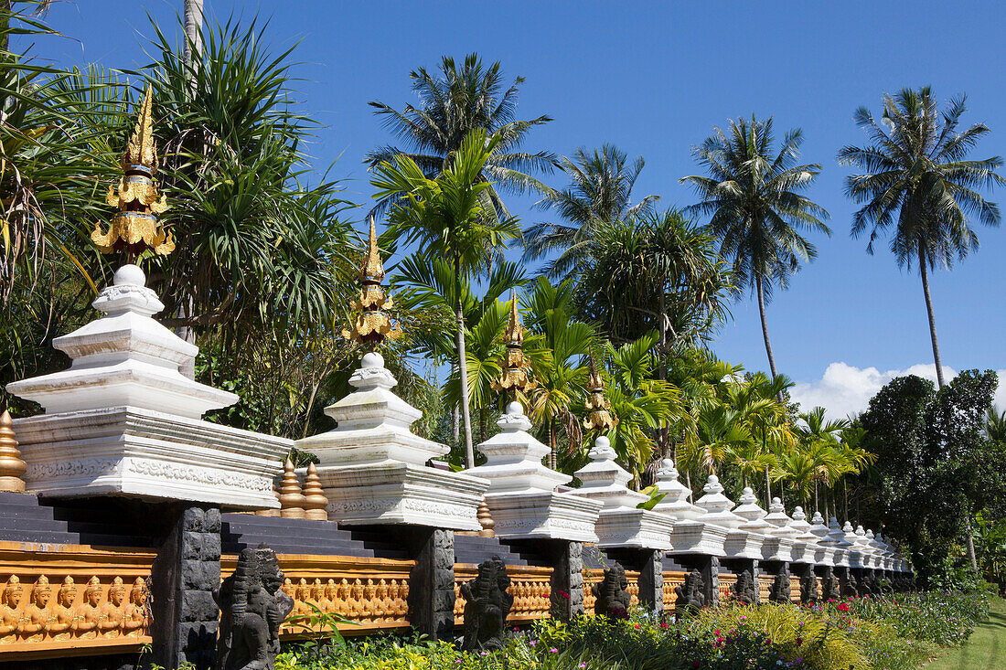 Buddhistic temple, Koh Samui Island, Surat Thani Province, Thailand, Southeast Asia