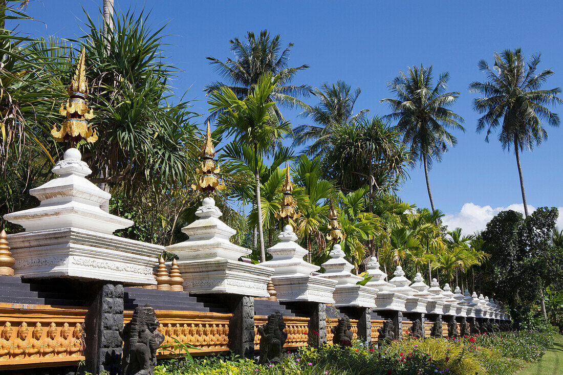 Buddhistischer Tempel, Insel Koh Samui, Provinz Surat Thani, Thailand, Südostasien