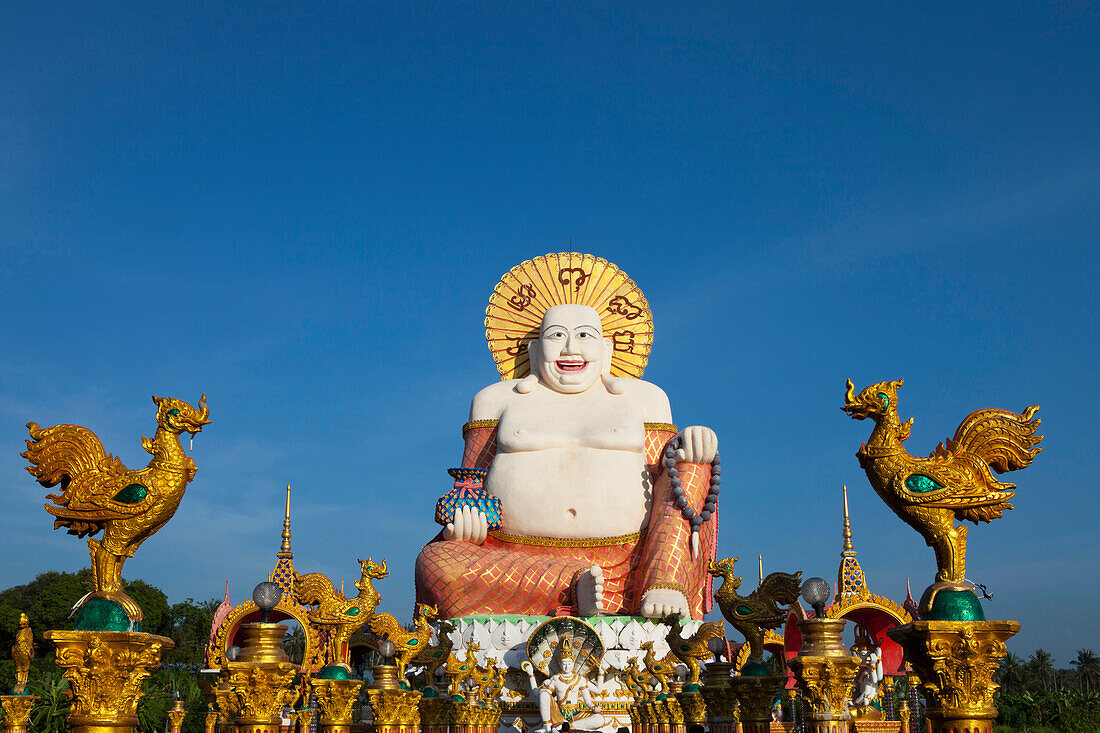 Buddhistic temple Wat Plai Laem, Koh Samui Island, Surat Thani Province, Thailand, Southeast Asia