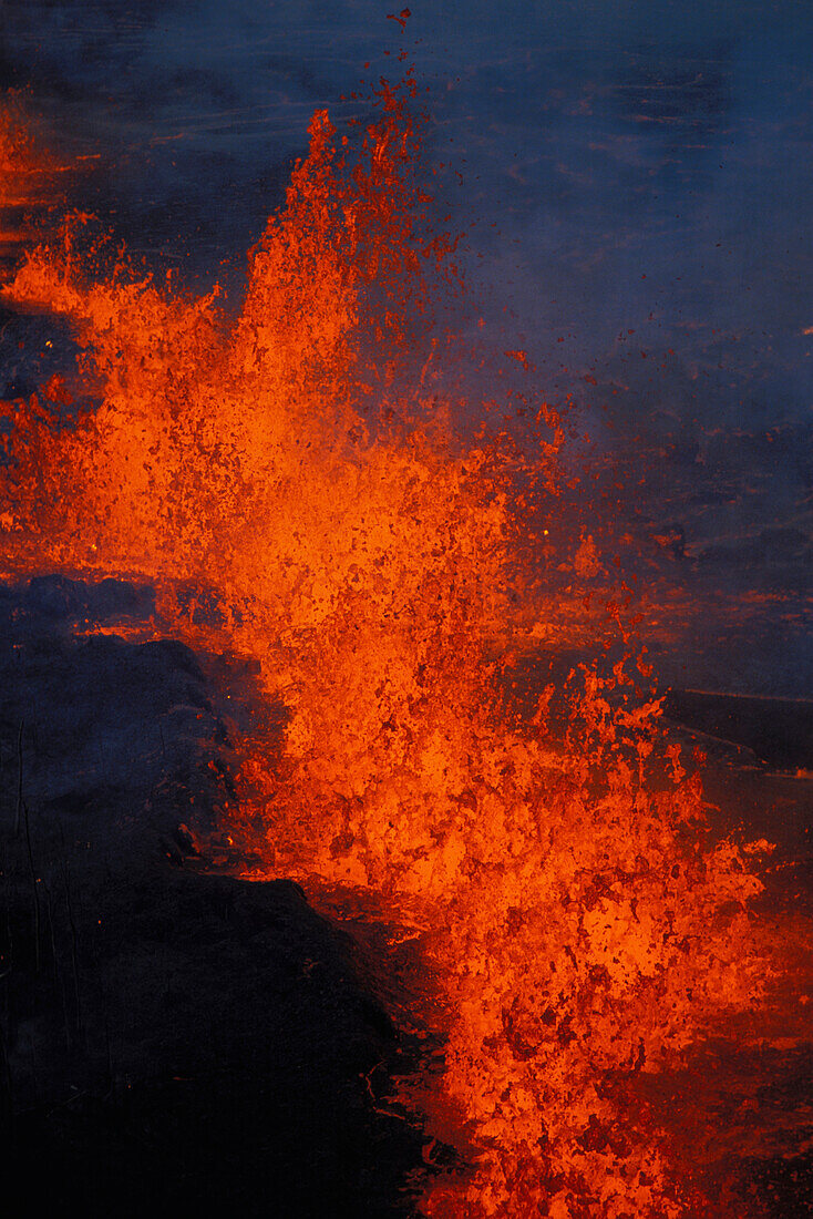 Hawaii, Big Island, Kilauea Volcano, East Rift Zone eruption
