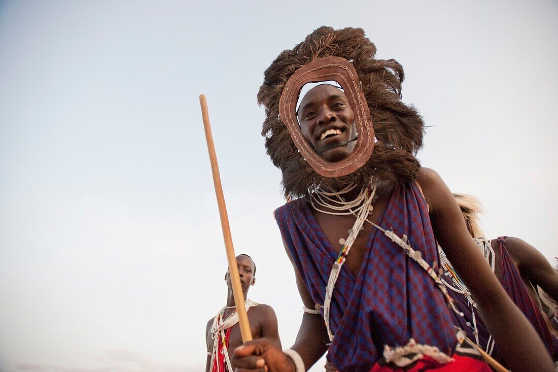 Maasai Man, Kenya, Africa