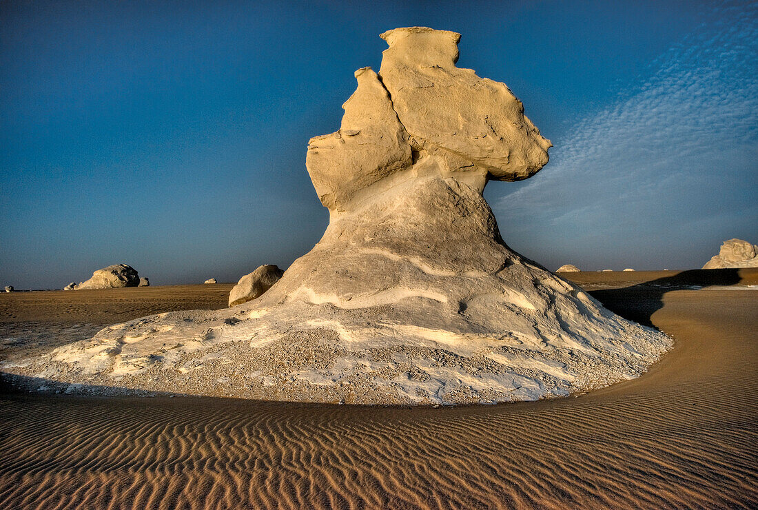 white desert near Oasis Farafra, western desert, Egypt, Libyan desert, Arabia, Africa