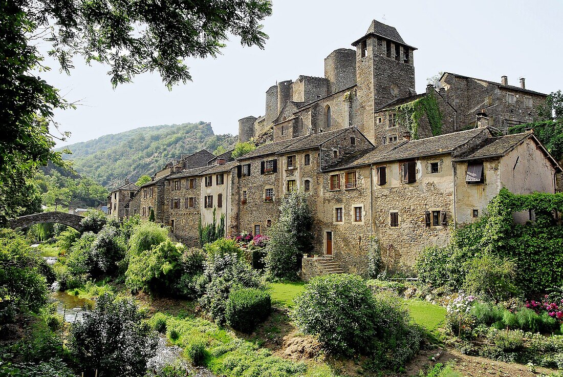 France, Aveyron, Brousse castle