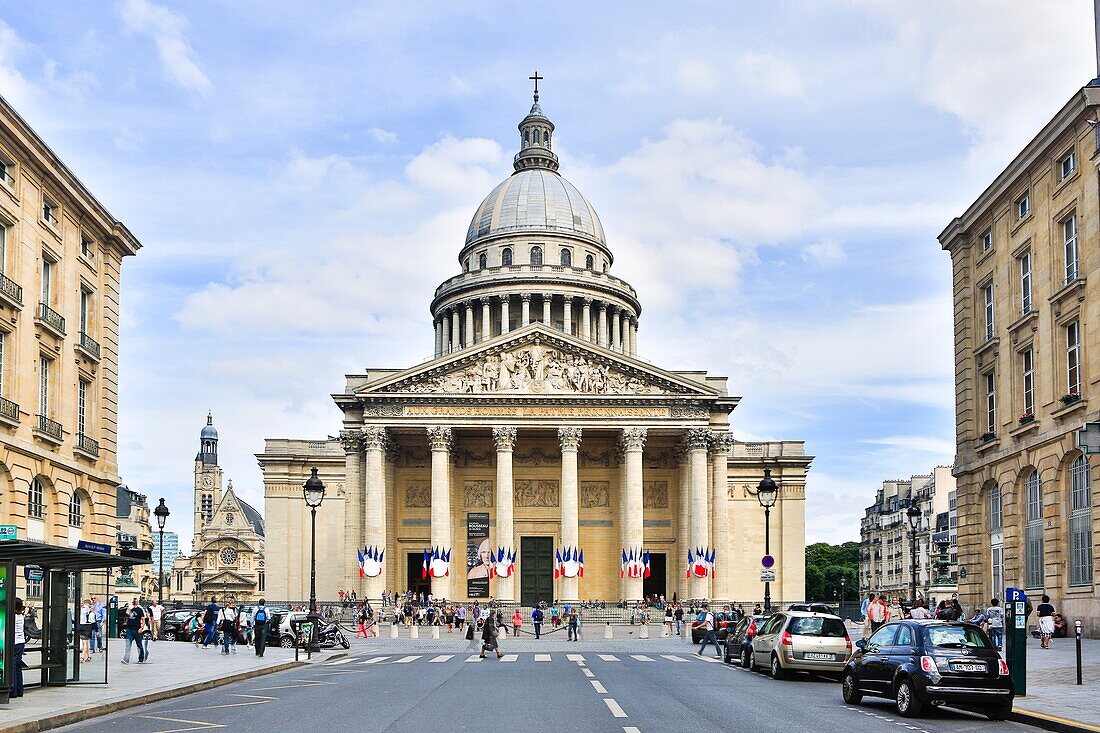 France , Paris City,The Pantheon