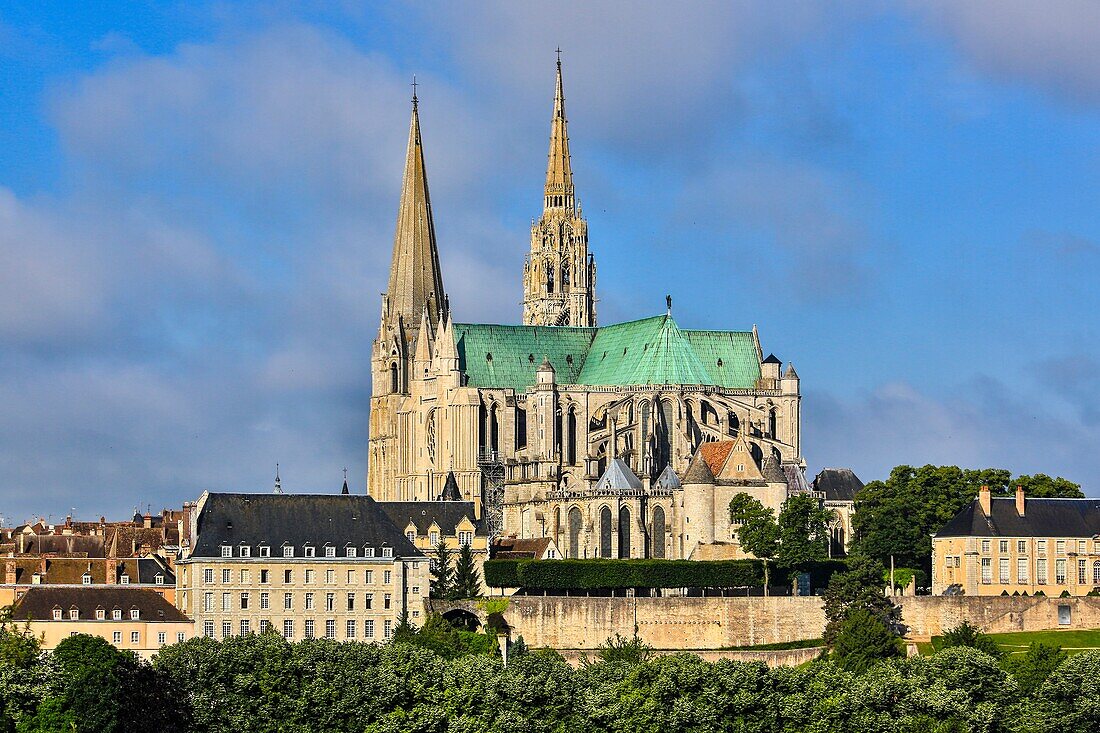 France , Chartres City , Chartres  cathedral (W.H.)