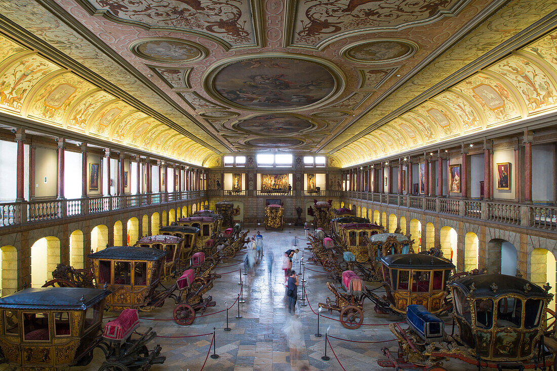 Museo Nacional de Carruajes, National Coach Museum in Belem, Lisbon, Lisboa, Portugal