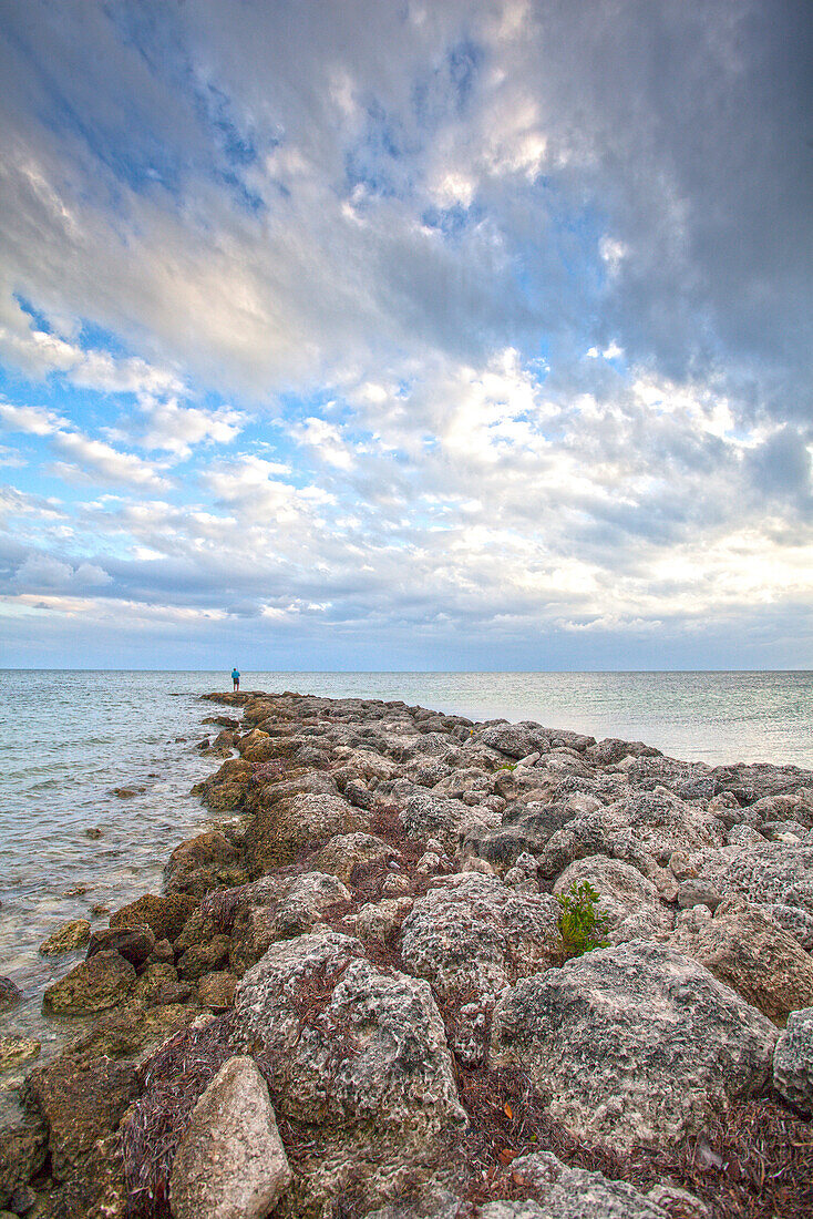 Impression am Strand von Key West, Key West, Florida Keys, USA