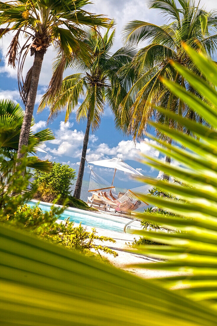 Poolbereich at Hotel Resort Casa Morada, Islamorada, Florida Keys, Florida, USA
