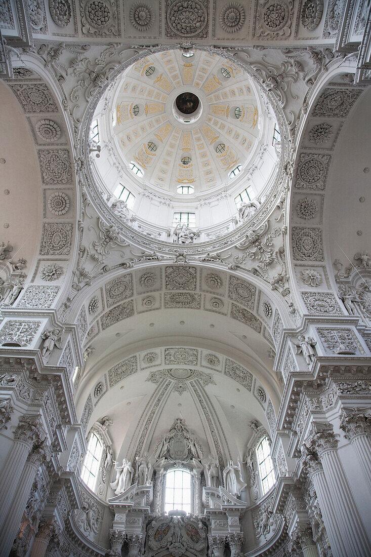 Cupola of the Theatiner Church, Munich, Bavaria, Germany