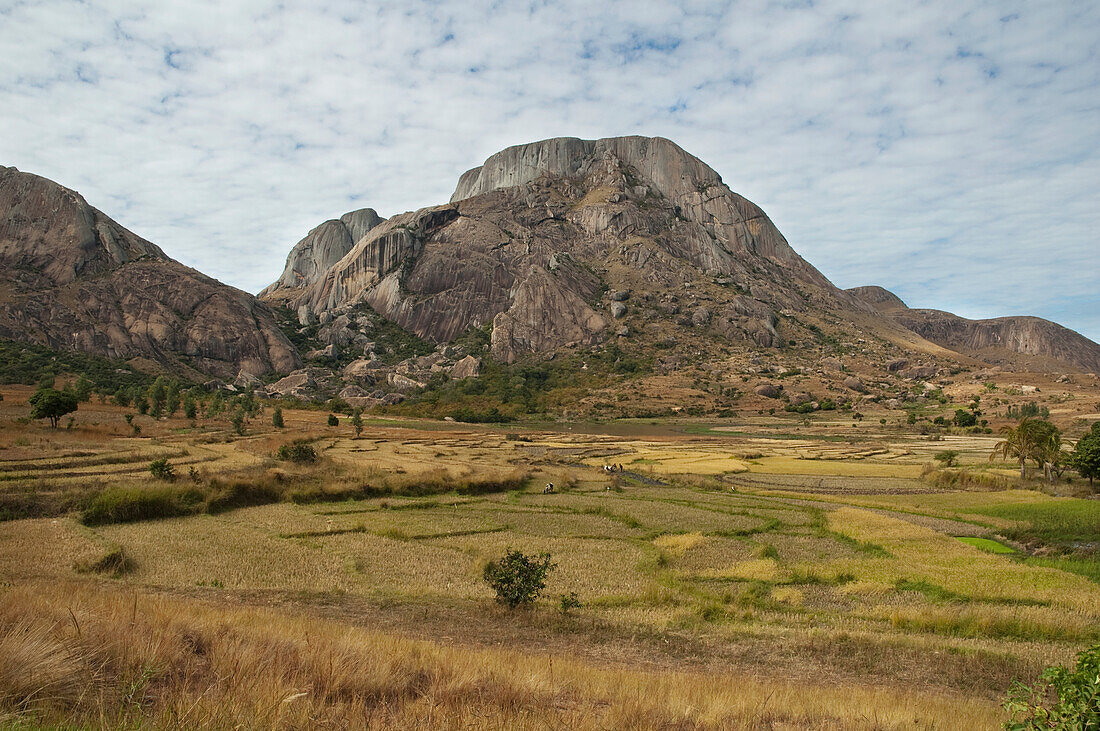 Central Highlands near Anja, Fianarantsoa Province, Madagascar