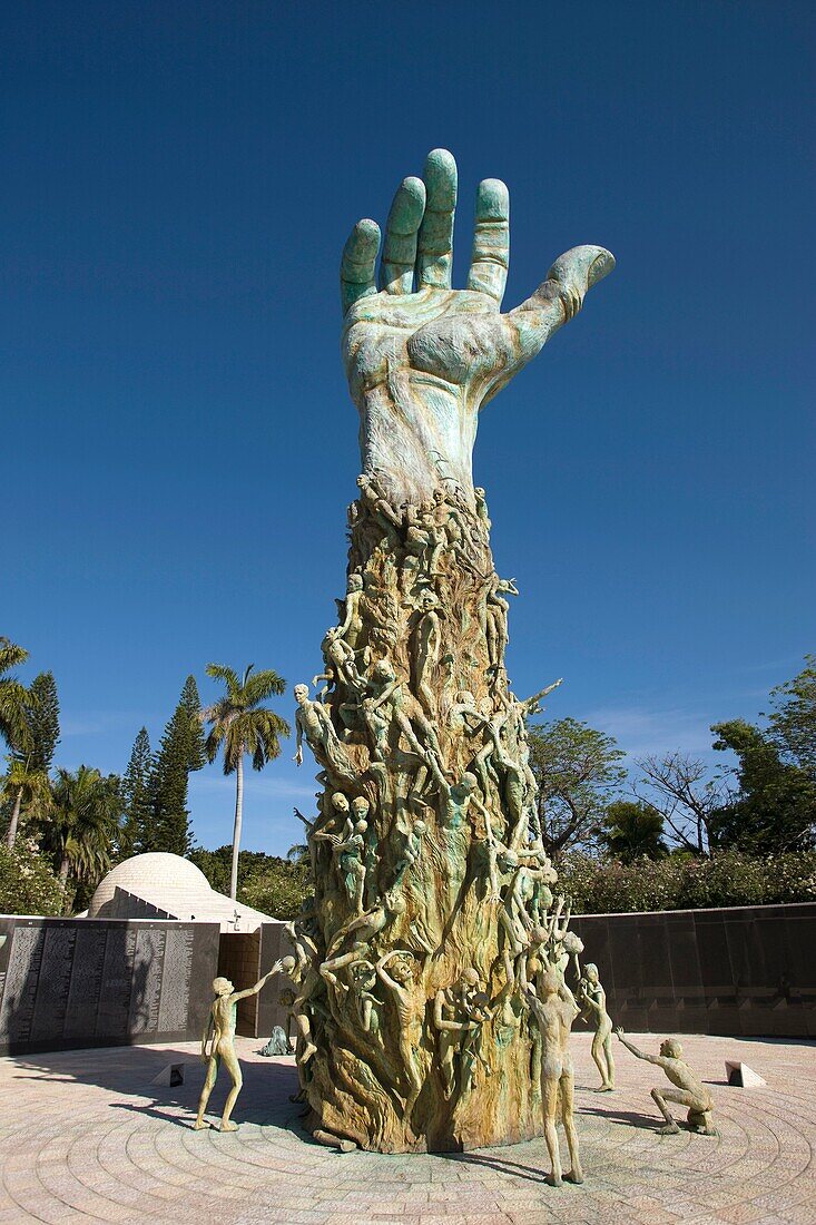 TREISTER HOLOCAUST MEMORIAL SCULPTURE MIAMI BEACH FLORIDA USA