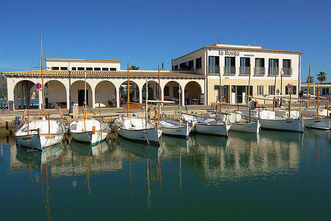 Port de Pollença Mallorca Balearen Spanien Nord