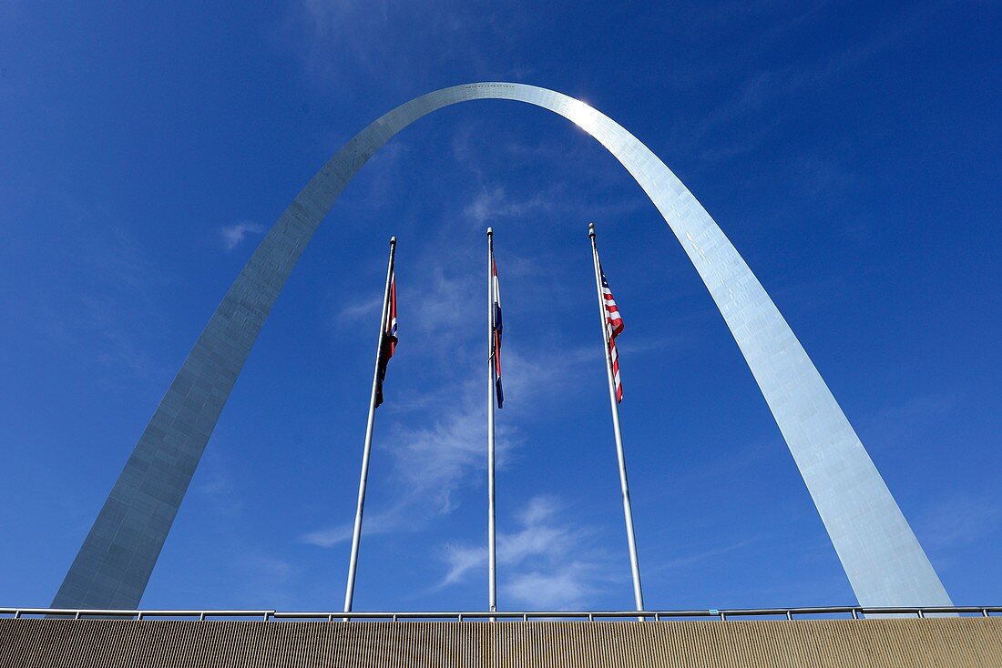 St  Louis Arch Gateway to West Missouri