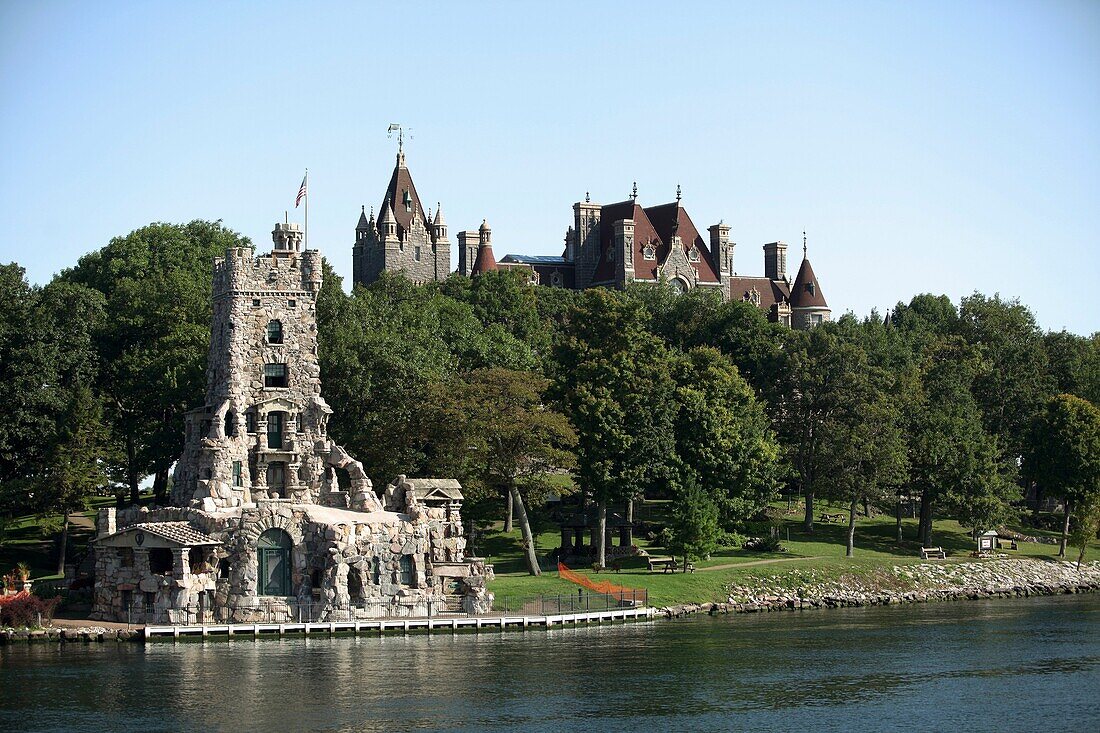Boldt Palace, Thousand Islands, Gananoque, Ontario, Canada. Boldt Palace, Thousand Islands, Gananoque, Ontario, Canada